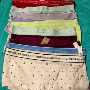 COPY - Victoria Secret Boy Short panties size medium lot of 5 new in package